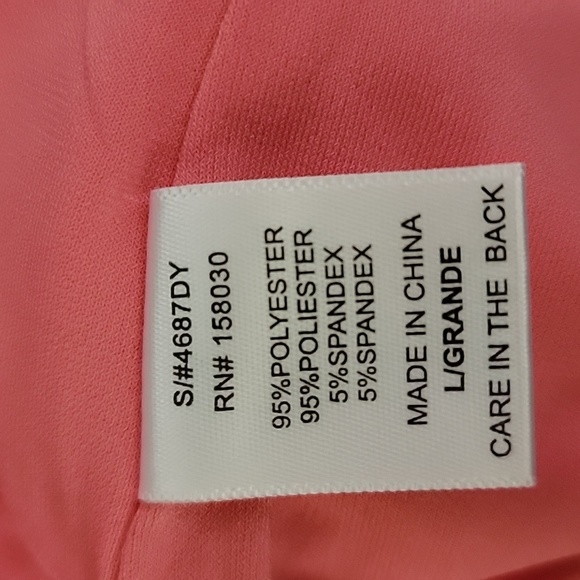 Love Tree Pink Mini Dress Barbie NWT size Large - Picture 4 of 5